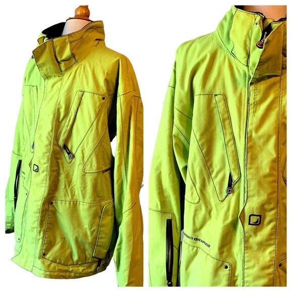 Predator Wear Neon Green Performance Wear Reflective Coat - Large - Picture 14 of 15